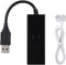 RJ11 to USB Adapter, Fax Modem USB Windows 10, External Dial Up Voice Fax Data Modem for Win7/Win8/Win10