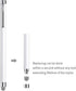 ChaoQ 4 4 4 Stylus Pens for Touch Screens, Pcs Mesh Fiber Stylus, with Replaceable Mesh Tips and Replaceable Rubber