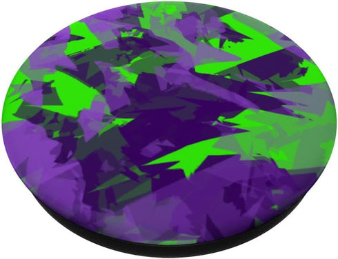 Cute Purple Blue Lime Green Art - Women and Girls PopSockets Standard PopGrip