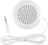 ModFurne 3 5mm MP3 Mini White Pillow Speaker for CD Radio Player