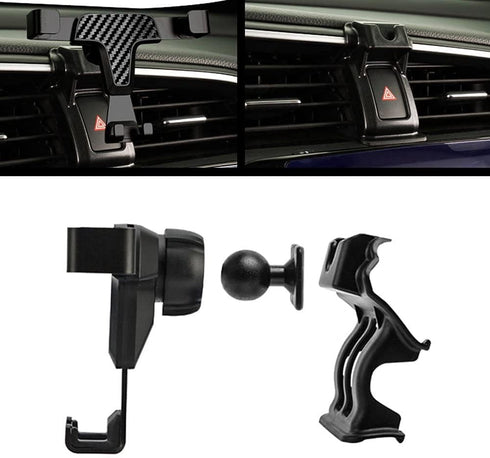 GTINTHEBOX Smartphone Holder Compatible with 2016-2019 Honda Civic (Left Hand Driving Room, 3.5-6.0 Inches)