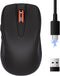 wegear WL500 Rechargeable Silent Wireless Mouse, Quiet Click, 2.4G USB Cordless Computer Mouse