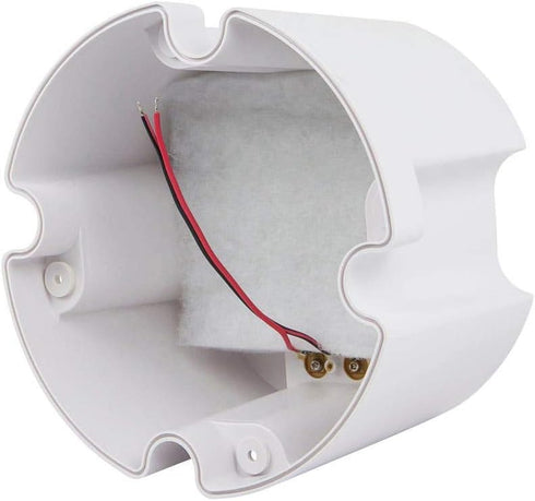 Monoprice ABS Back Enclosure (Pair) for PID 4103, 6 1/234; Ceiling Speaker White by Monoprice