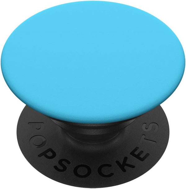 Plain Bright Blue PopSockets Swappable PopGrip