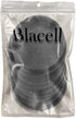 10 Pairs Replacement Foam Ear Pud Earpads, 60mm/2.4" for Logitech H600, H330, H340, Sony MDR-G45LP, Jensen JHH110, Black
