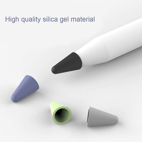 JanCalm Cover,(10 1st (2nd (10 Pack) for Apple Pencil Tips Colors) Premium Silicone Slim Lightweight Thin Protective