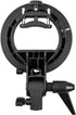 Godox S-Type Bracket Bowens S Mount Holder for Speedlite Flash Snoot Softbox with USB Light