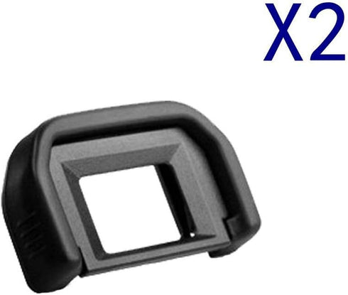 (2PCS) EF Viewfinder Eyepiece Eyecup Eye Cup Rubber for Canon EOS 300D 350D 400D 450D 500D 550D 600D 1000D 1100D 700D 100D Canon Rebel XT XTi XS XSi T1i T2 T2i T3 T3i T4i T5i SL1