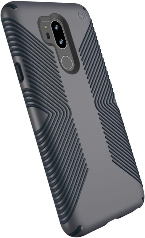 Speck Products Presidio Grip Case for LG G7 ThinQ, Graphite Grey/Charcoal Grey (112323-5731)