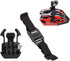 Acxico Vented Helmet Strap Mount for GOPRO Camera with Quick Release Buckle Mount