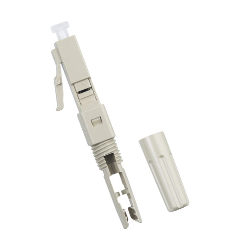 Duogalia 10 Pack LC Multimode Fiber Optic Quick Connector for 0.9/2.0/3.0mm Multimode Fiber Cable