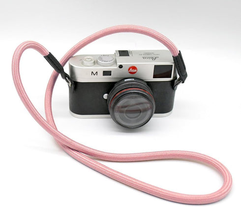 Eorefo 100cm Camera Strap Vintage Nylon Climbing Rope Camera Neck Shoulder Strap for Micro Single and DSLR Camera(Rose
