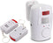 Mengshen Infrared Motion Sensor Alarm - Burglar Alarm with 2 Remote Controls, Suitable