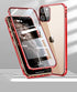 iPhone 12 Pro Max Case with Safety Lock & Strong Magnetic Adsorption, Camera Lens Protector, 360 Full Body Protection