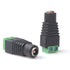 DC Power Connector 20 Pairs, 12V Male+Female 2.1x5.5MM DC Power Jack Plug Adapter for CCTV Camera