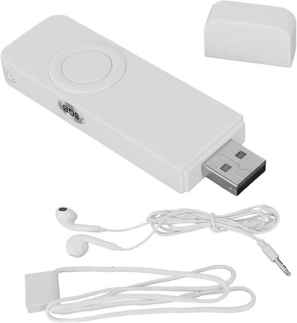 BAFOVY MP3 Player with Speaker, 8GB Portable Lossless Music Player, Support 64GB Expansion,