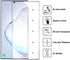 Samsung Galaxy Note10 Screen Protector, (2pcs) 9H Hardness 3D Full Coverage Tempered Glass