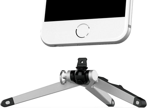 Kenu Stance Mini Tripod Stand - Pocket-Sized Cell Phone Holder for iPhones, Compact Keyring Accessory with Bottle Opener