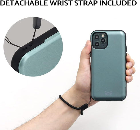 TORU CX PRO Wallet Case for iPhone 11 Pro | Protective Shockproof Heavy Duty Cover with Hidden Card Holder & Card Slot,