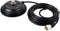 HYS TC-110M CB/VHF/UHF/HF Ham Radio Antenna Magnet Mount, SO-239 Connection with 5M RG58 Coaxial Cable