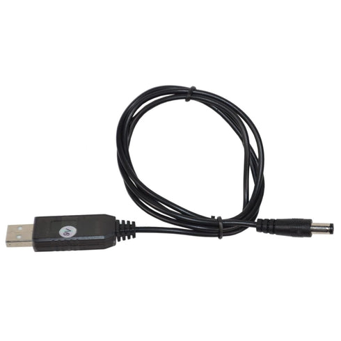 HQRP 5V USB to DC 9V Step-Up Module Converter Cable for Portable DVD Player, Bluetooth Speaker, Household Electronics