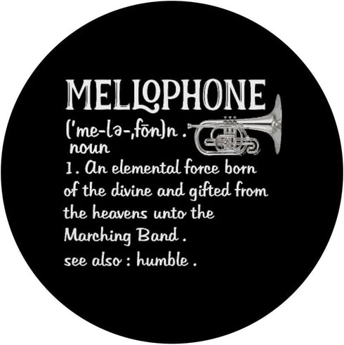 Marching Band Gifts Mellophone Shirt PopSockets Standard PopGrip