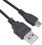 Sqrmekoko USB Interface Charging Cord | Data Transfer Micro USB Cable Compatible with Canon PowerShot G7X Mark II, 2.6ft