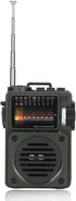 HRD-700 Portable Shortwave Radio, Bluetooth 5.0 Radio Music Player, FM MW SW WB NOAA Receiver, Full Band Broadcast