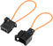 KHGUZ 2PCS Car Fiber Optic Loop, Vehicle Female and Male Fiber Optic Bypass