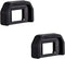 XCHANG 2Pcs Eyecup EF Soft Silicone Eyepiece Viewfinder Compatible for Canon EOS 800D