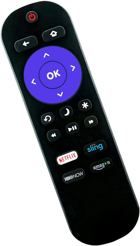 Universal Remote for All Sharp Roku TV Models: LC-32LB481U, LC-43LB481U, LC-50LB481U, LC-55LB481U