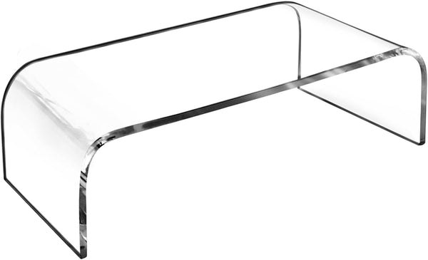 AMT Acrylic Laptop Monitor Stand & Computer Riser with Cat Keyboard Protector,