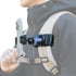 Rugvis Magnetic Phone Clip Mount for Backpack Strap, 360 Rotating Hands-Free Phone Holder