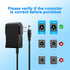 ENGFYADSY 24V 1A 24V 1A 2.5mm 5.5mm 24V 24W Power Supply Adapter AC to DC with X Plug for LED Strip Lights/Cable