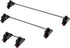 DUROCK Stabilizer V2, PCB Mount Keyboard Stabilizers with 2u 6.25u 7u Wires for Mechanical Keyboards (V2 Nero 80% Kit)