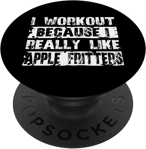 Apple Fritters Apparel - Funny Great Fritter Design PopSockets Standard PopGrip