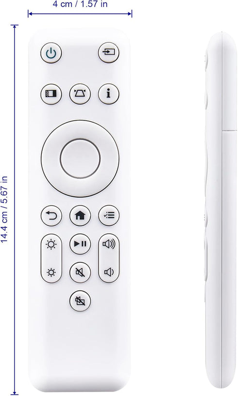 ECONTROLLY 221907900 CH-TZ2800 Replacement Remote Control Compatible for Epson Projector Home Cinema Smart Projectors
