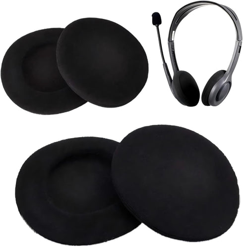 VUFVOID 4Pcs 55mm/2.2" Replacement Foam Ear Pud Earpads Sponge Cushion Applicable for Headphones