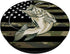 Fishing Camouflage US American Flag Bass Fish PopSockets Standard PopGrip: Swappable Grip for Phones & Tablets