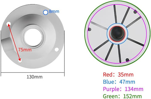 Security Camera Mount Bracket, Universal Dome Camera Wall Mount for CCTV/IP Camera, U Type (15.7-23.6 inch)