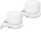 Delidigi 2 Pack ABS Wall Mount, Compatible with Nest Wifi Router, AC2200 Bracket Holder Shelf, White