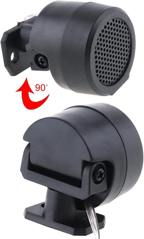 2pcs TP-006A Mini Dome Tweeter Speakers, 12V 500W High Efficiency Car Stereo Speakers for Car Audio System Accessories
