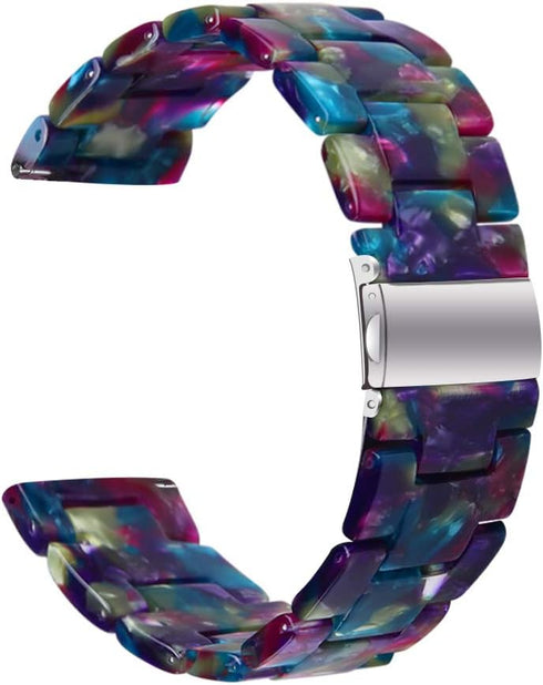 Resin Watch Band for Garmin Vivoactive 5, Replacement Bands for 20mm Smart Watch