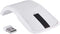 Wireless Folding Mouse, Touch Mouse USB for Microsoft, Photoelectricity + Touch Scroll, Arc Mouse for PC/Laptop