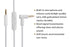 Solo 2 3 HD Replacement Headphone Audio Cable, Compatible with Beats by Dr. Dre Headphones, 3.5mm Male to Male