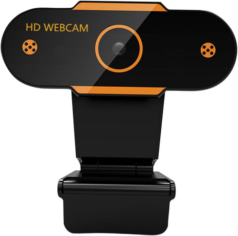 CONGARTENO 1080p USB Webcam with Built-in Microphone, Automatic Focusing Web Camera for Live