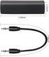 2 Packs Ground Loop Noise Isolator for Car Audio/Home Stereo System, Ground Loop Isolator with 3.5mm Audio Cable