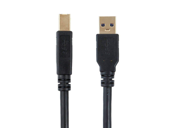 Monoprice USB 3.0 Type-A to Type-B Cable - Male to Male, 6