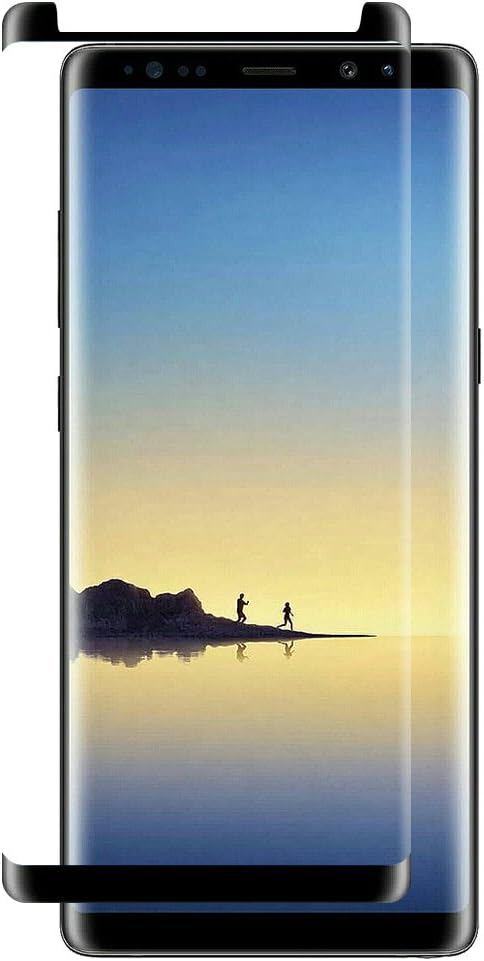 CENTAURUS Glass Screen Protector for Samsung Galaxy Note 8, 3 Pack, Case Friendly, Ultra-Thin, Shatter Proof, Black