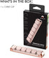AHASTYLE 5 Slots Cable Organizer Holder, Desktop Cord Clips for USB Cable, Power Cord, Home Office (Pink)